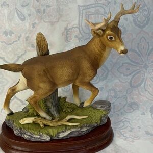 Stag, 6309, Andrea by Sadek fine porcelain figurine 1980’s